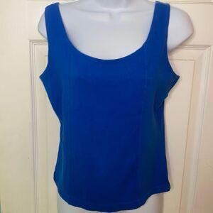 Royal Blue Cotton T-Shirt  
